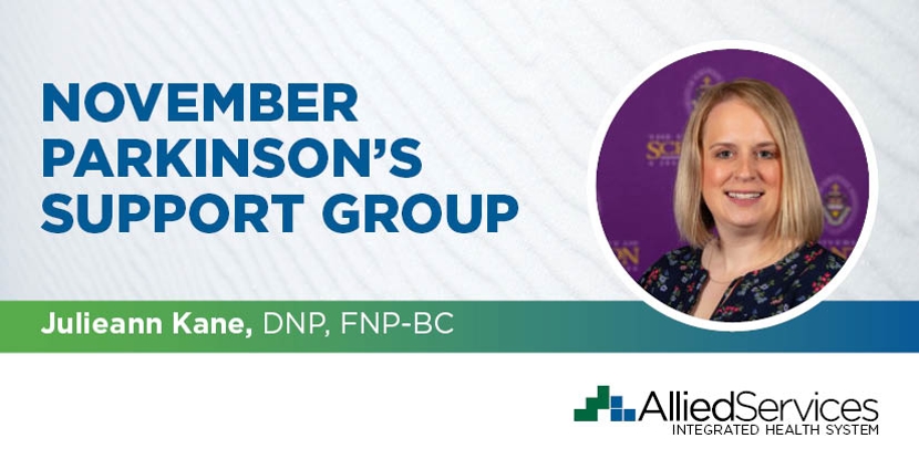 Parkinson's Support Group: November 2024