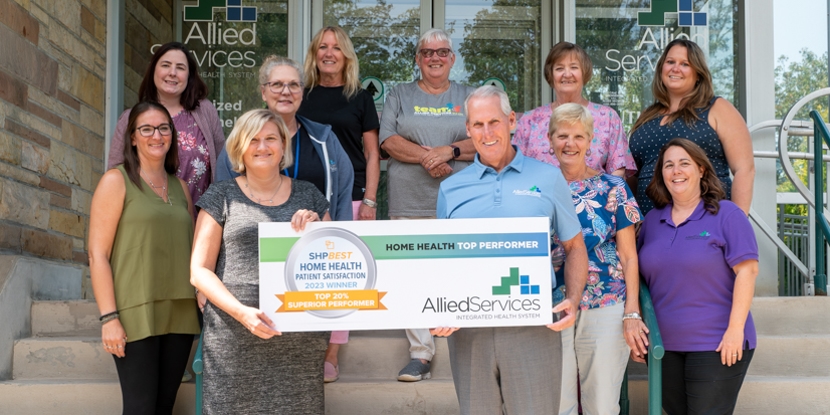 Allied Services Home Health Earns SHPBest™ “Superior Performer” Award for 2023