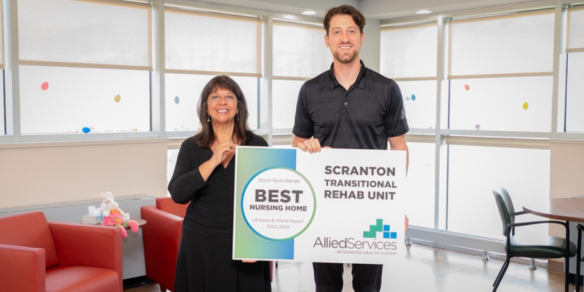 Scranton Transitional Rehab Unit earns US News & World Report Best Nursing Home award