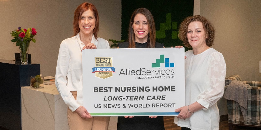 Allied Services Center City Skilled Nursing Earns National Award for Patient Care