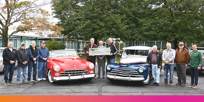 Scranton Region Antique Car Club Donates $1,500 to Support Allied Services