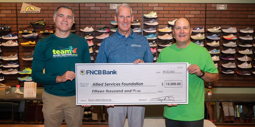 FNCB Bank Donates $15,000 to Allied Services
