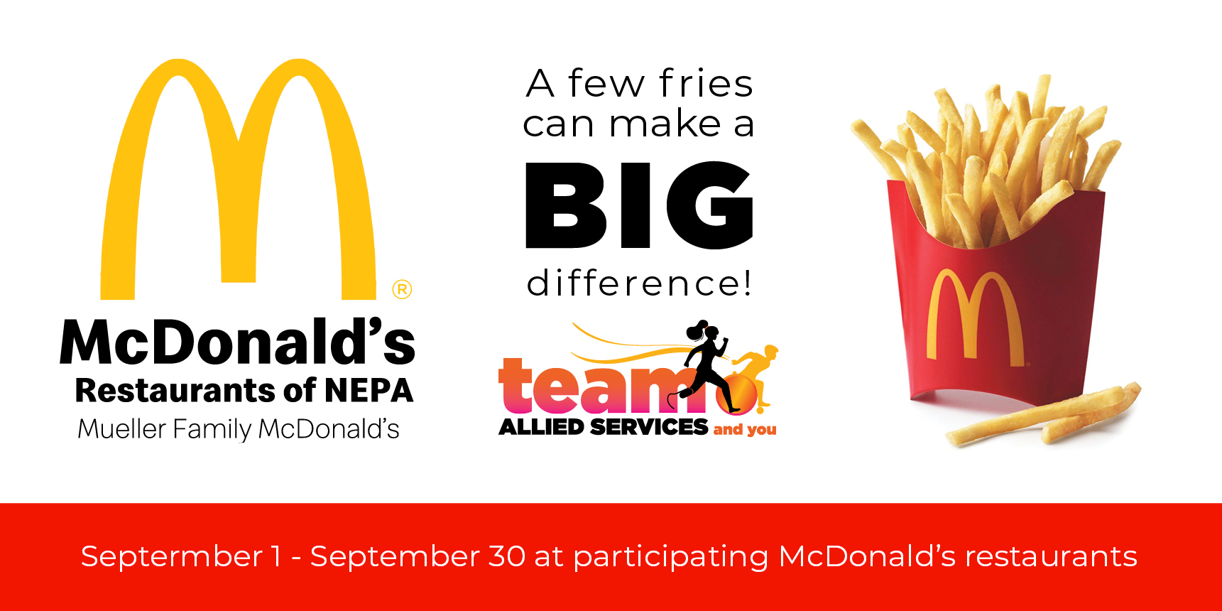 McDonald's Fry Fundraiser 2025