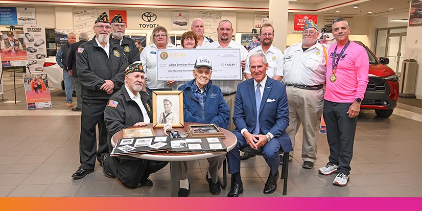 American Legion Post #815 Supports Pediatric Rehabilitation at Allied Services