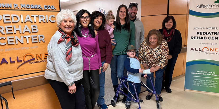 Supporting Pediatric Rehabilitation at Allied Services