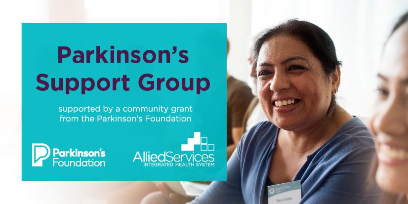 Parkinson’s Support Group at Allied Services